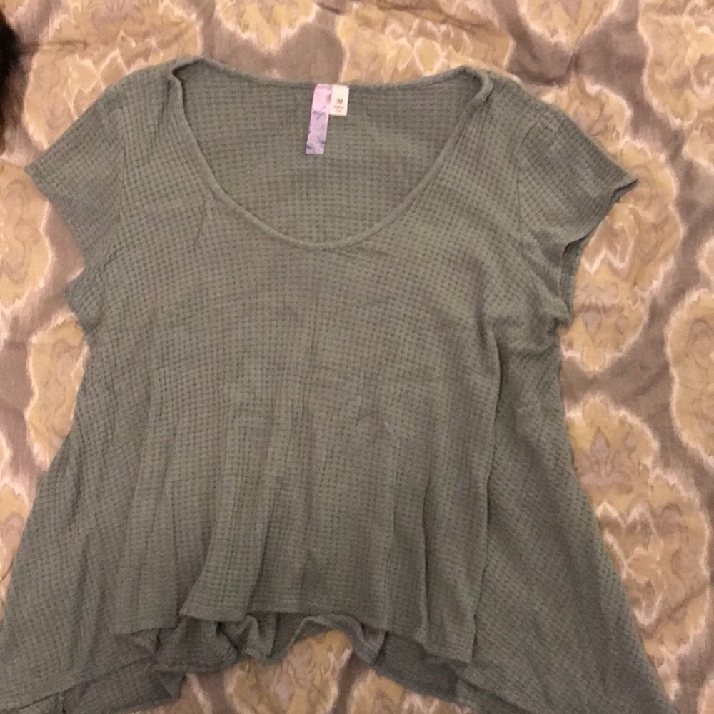 Waffle knit t 🍐